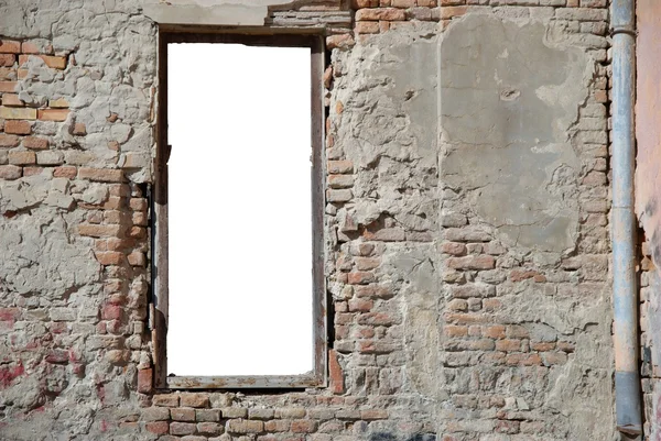 Urban decay window frame 1 — Stock Photo, Image
