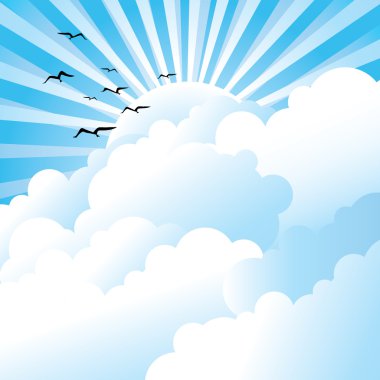 Cloudy Sky clipart