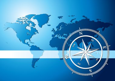 Compass background clipart