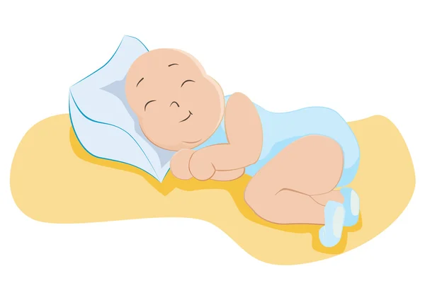 男の赤ちゃん — ストックベクタ