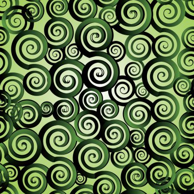 Seamless spirals clipart