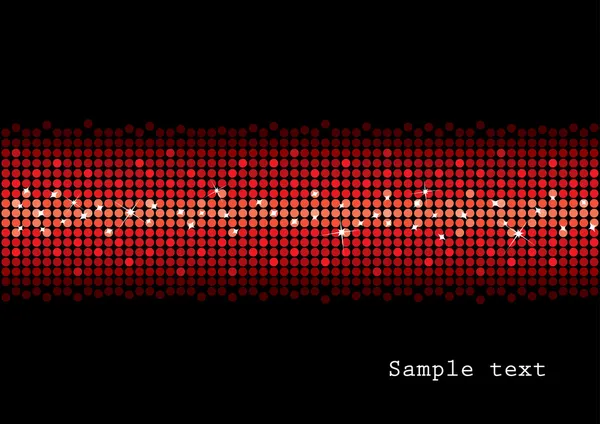 Fond rouge paillettes — Image vectorielle