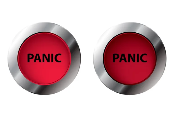 Panik Düğmesi — Stok Vektör