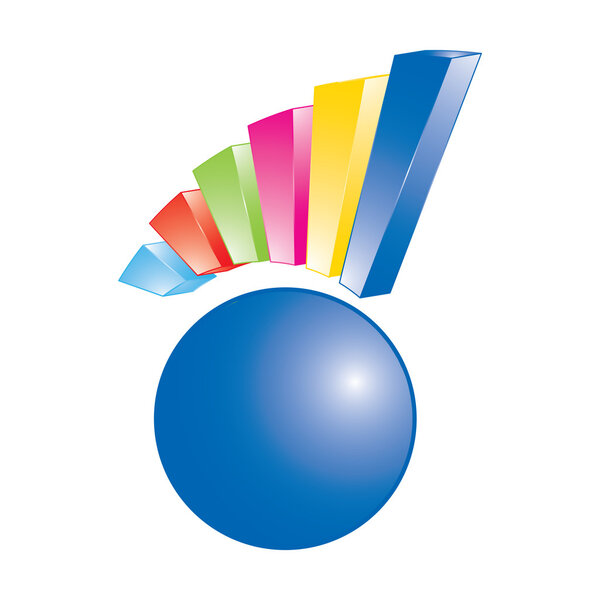 Красочная диаграмма
