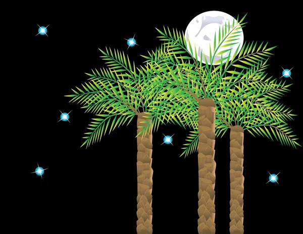 arka plan ay avucunda