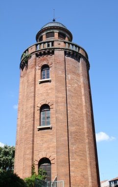 su kulesinde, toulouse, Fransa.