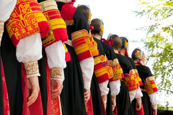 Traditional Breton costume — Stock Photo, Image