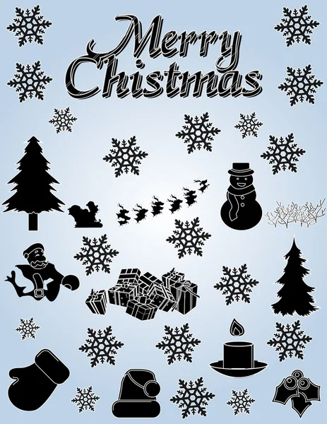 Christmas elements — Stock Photo, Image