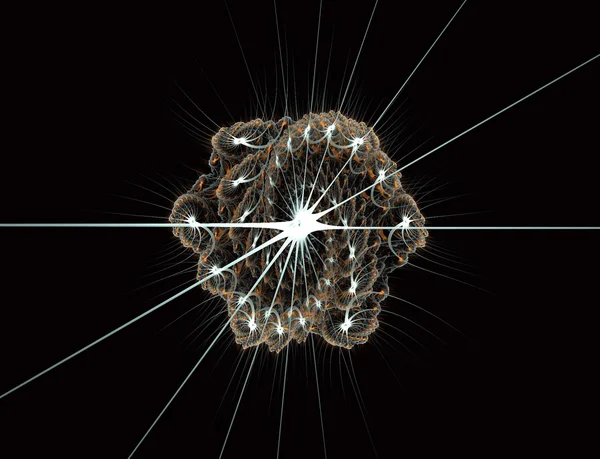 Elemento de design fractal — Fotografia de Stock