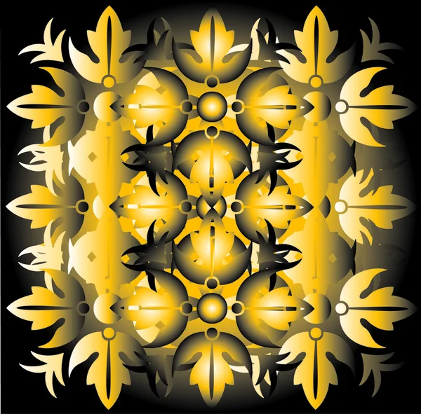 Abstrakter floraler Hintergrund — Stockvektor