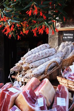 French meat market clipart