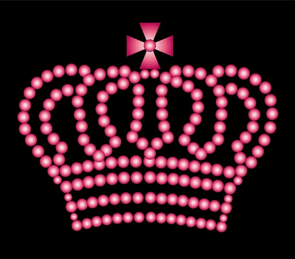 Coroa rosa — Fotografia de Stock