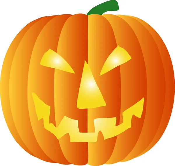 Una ilustración de una calabaza de halloween —  Fotos de Stock