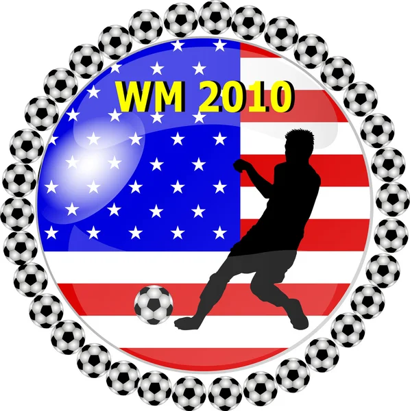 Campeonato do mundo botão EUA — Fotografia de Stock