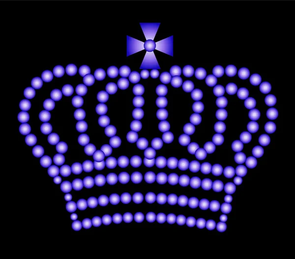 Violet crown — Stock Photo, Image