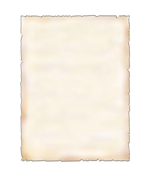 Kawałek starego papieru — Zdjęcie stockowe