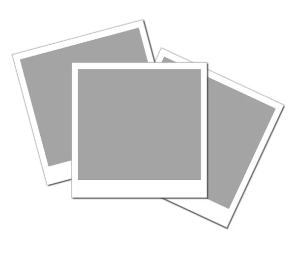 Полароидные рамки — стоковое фото
