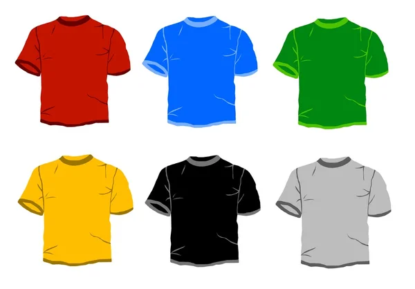 Izole t-shirtler — Stok fotoğraf
