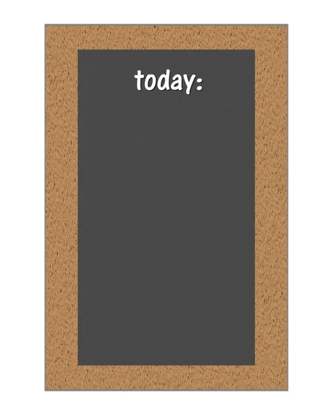 Blackboard voor restaurant vandaag — Stockfoto