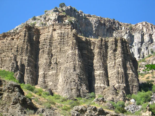 Prachtige rotsen, Armenië Stockfoto