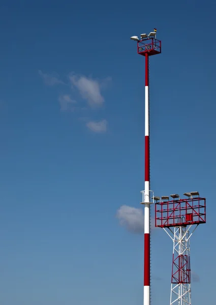 Airfield Lighting Pylon — Stock Photo, Image