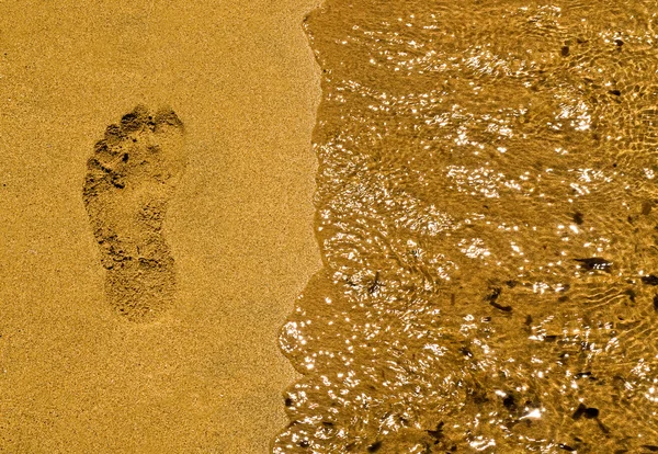 Sandprint — Stok fotoğraf