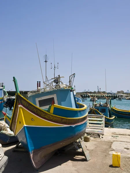 Wioska rybacka Malta — Zdjęcie stockowe
