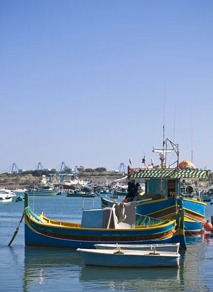 Malta villaggio di pescatori — Foto Stock