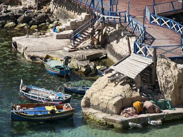 Dghajsa de Malta — Fotografia de Stock