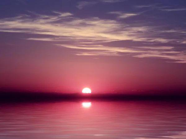 Crepúsculo Mediterráneo — Foto de Stock