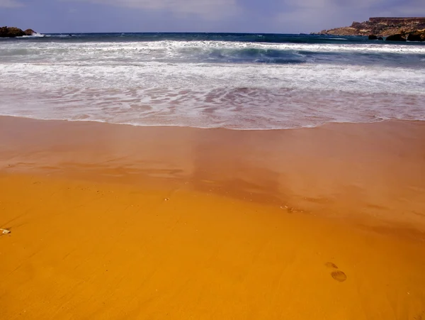 Мальта пляж — стокове фото