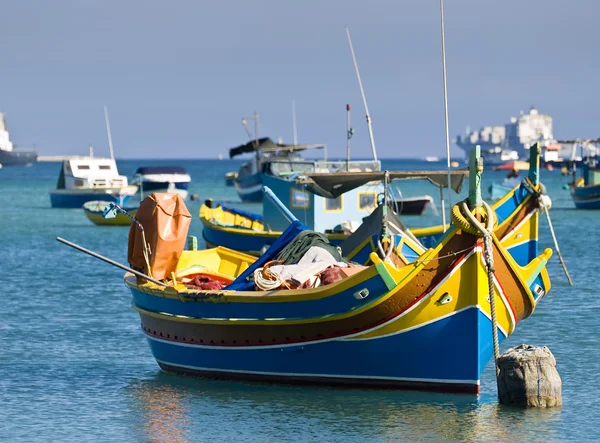 Мальта рибальського села — стокове фото