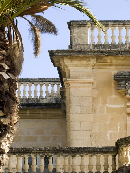 Medeltida barock fasaden — Stockfoto