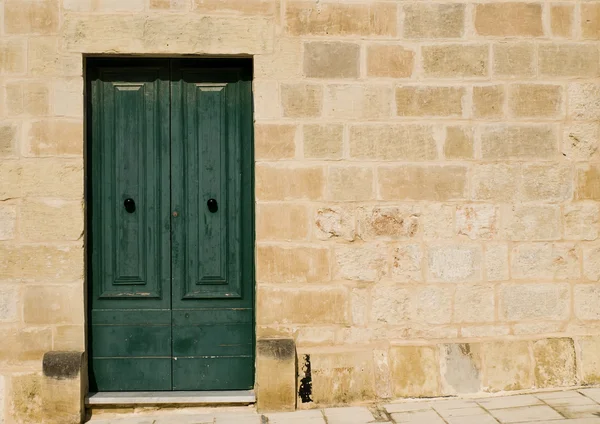 Mediterrane barokke deur — Stockfoto