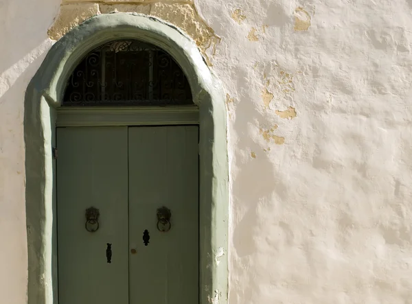 Mediterrán barokk ajtó — Stock Fotó