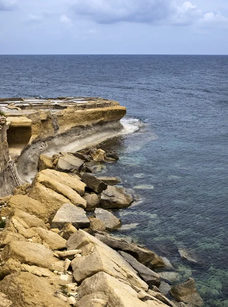 Берегова лінія Gozo — стокове фото