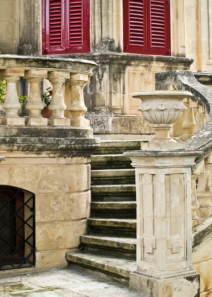 Malta hus karaktär — Stockfoto