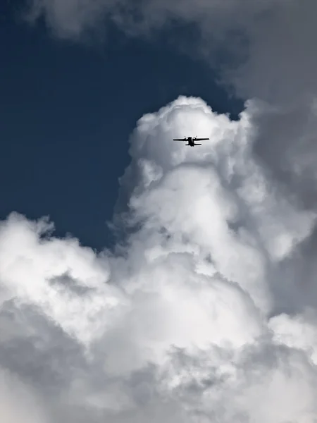 구름에서 — 스톡 사진