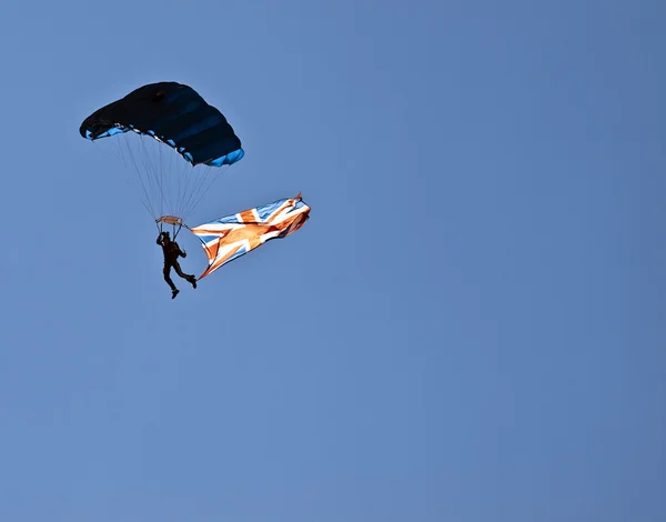 stock image Tigers FreeFall Parachute Team