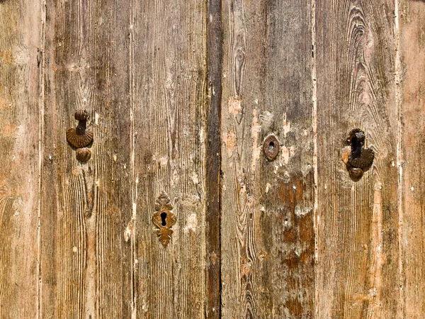Stare okucia do drzwi — Zdjęcie stockowe