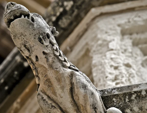 고딕 양식의 석상 — 스톡 사진