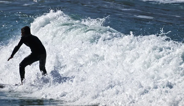 Atrapando las olas — Foto de Stock
