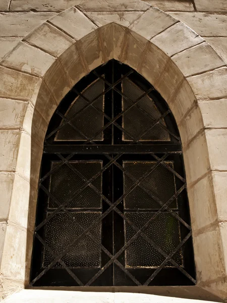 Byzantijnse venster — Stockfoto