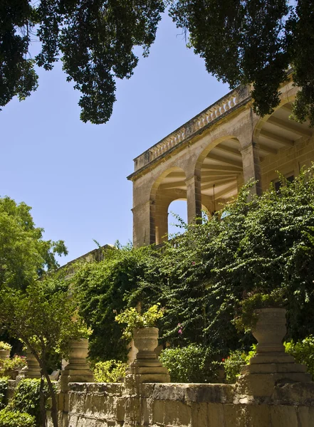 Balcone e Giardini — Foto Stock