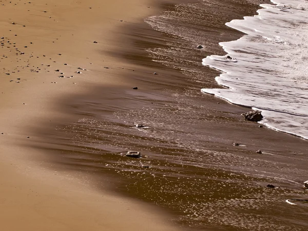 Surf na praia — Fotografia de Stock