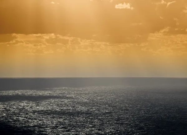 Zmierzch Morza Śródziemnego — Zdjęcie stockowe