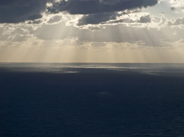 Zmierzch Morza Śródziemnego — Zdjęcie stockowe