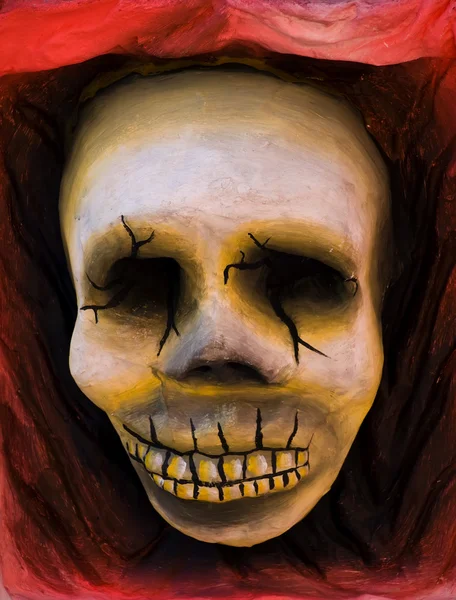 Mardi Gras Skull — Fotografie, imagine de stoc