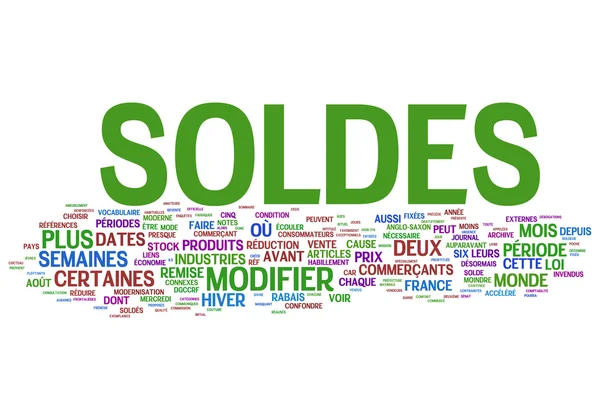 Stock image Soldes Concept