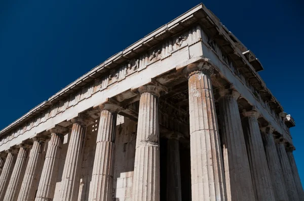 Greek Temple of Ares columns, Acropolis — Stock Photo, Image